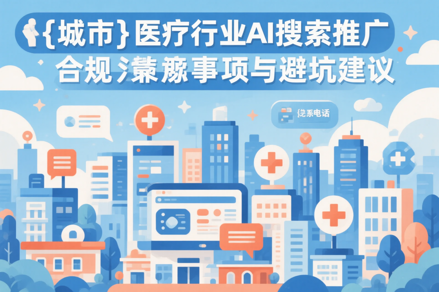 玉溪医疗行业AI搜索推广合规注意事项与避坑建议