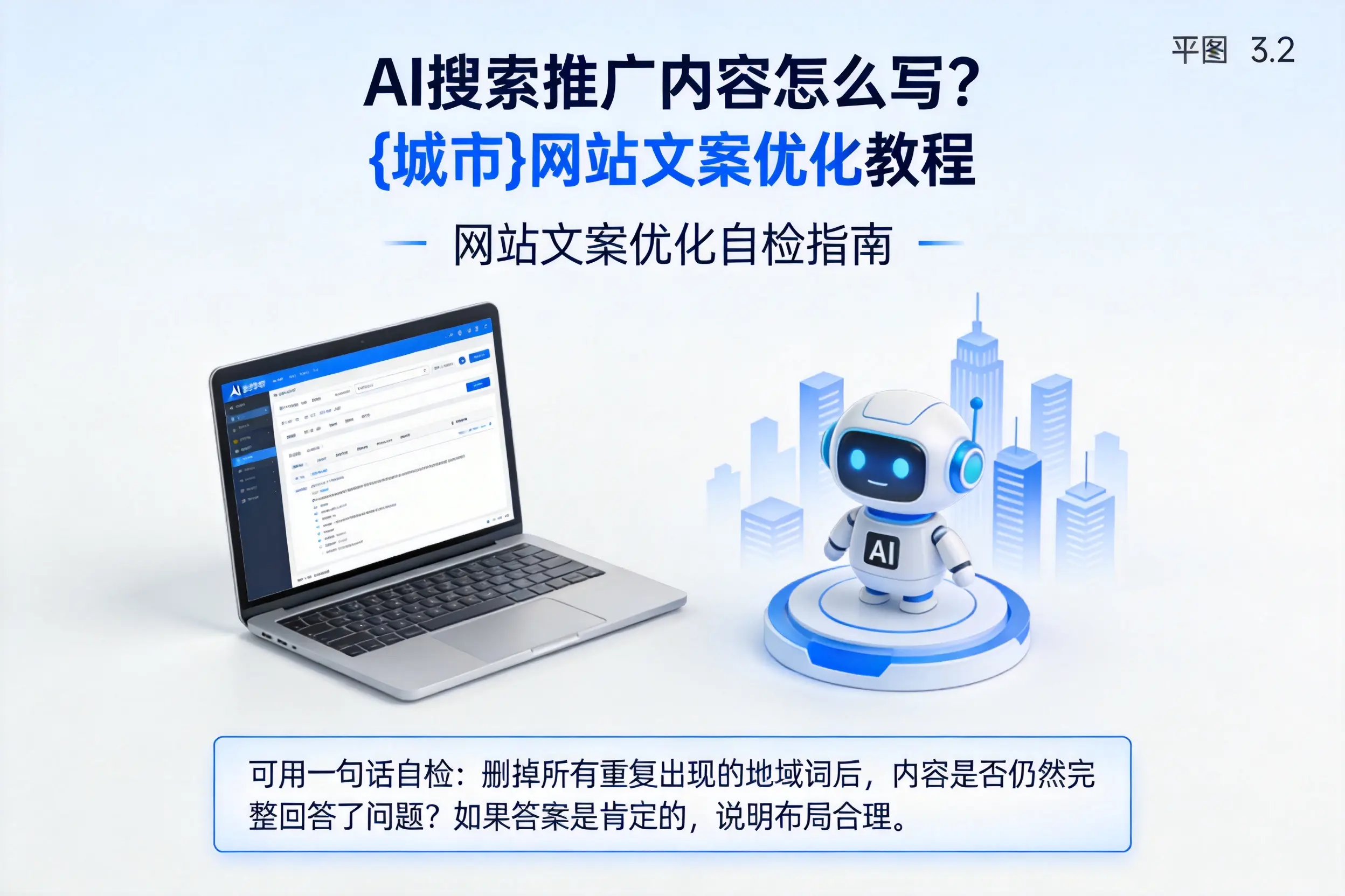 AI搜索推广内容怎么写?玉溪网站文案优化教程