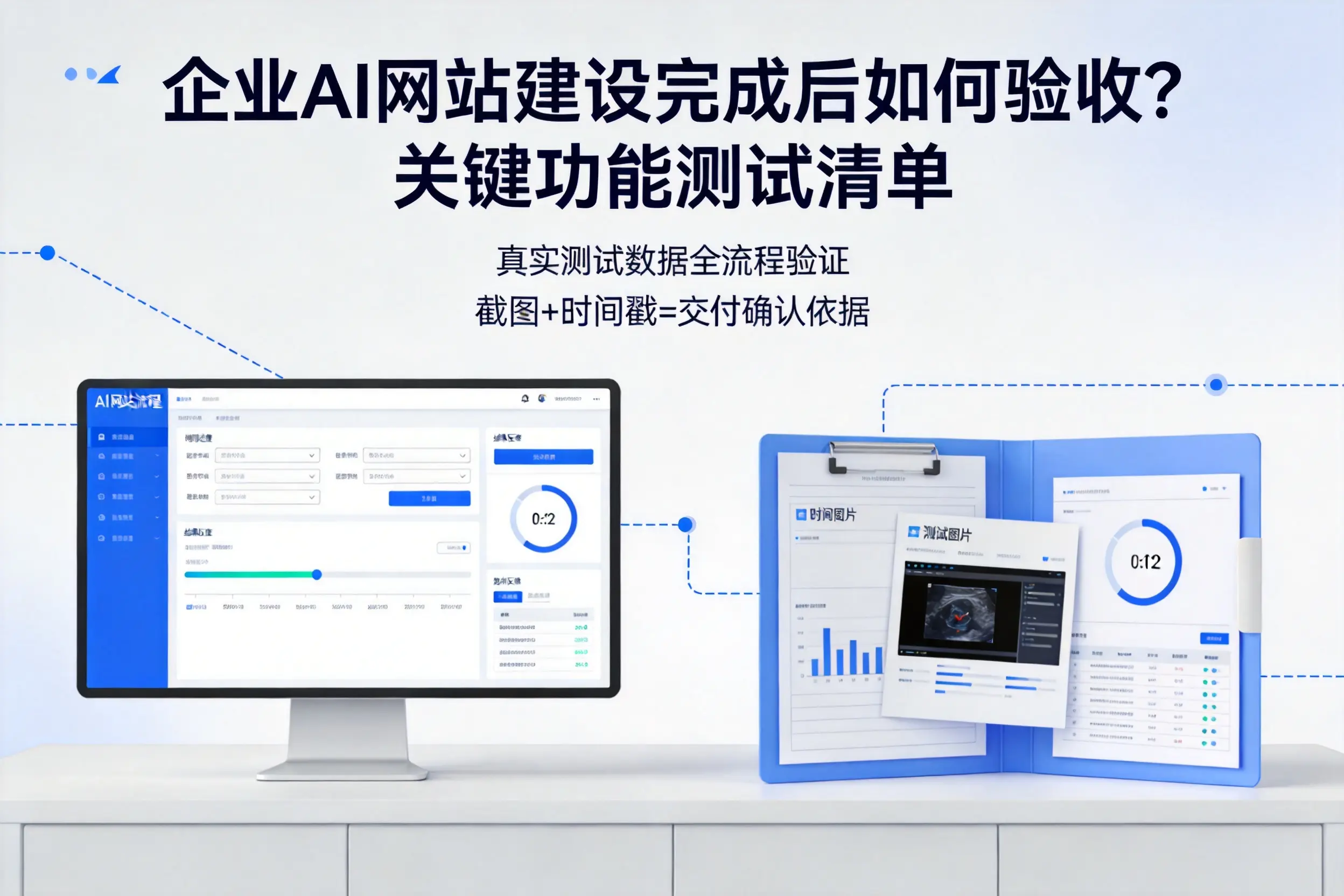 玉溪企业AI网站建设完成后如何验收?关键功能测试清单