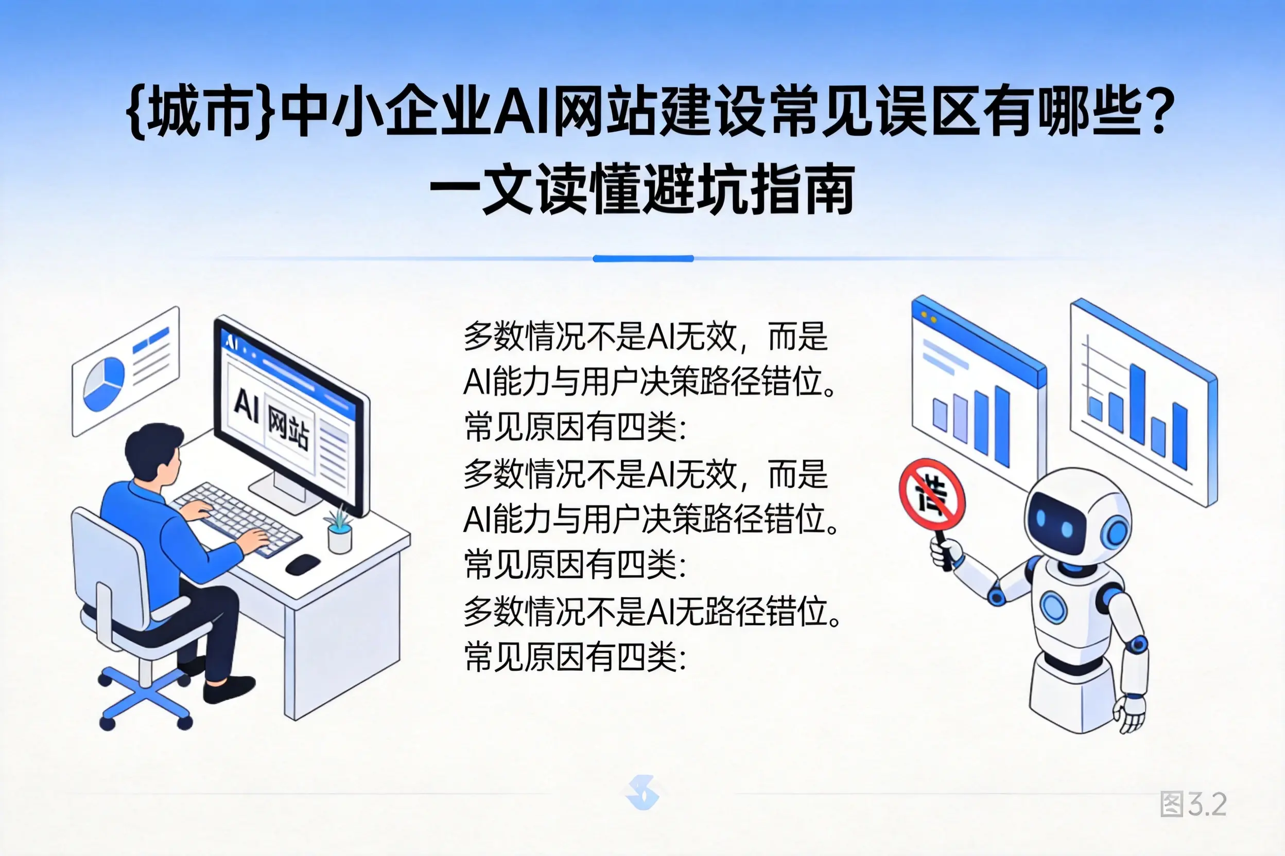 玉溪中小企业AI网站建设常见误区有哪些?一文读懂避坑指南