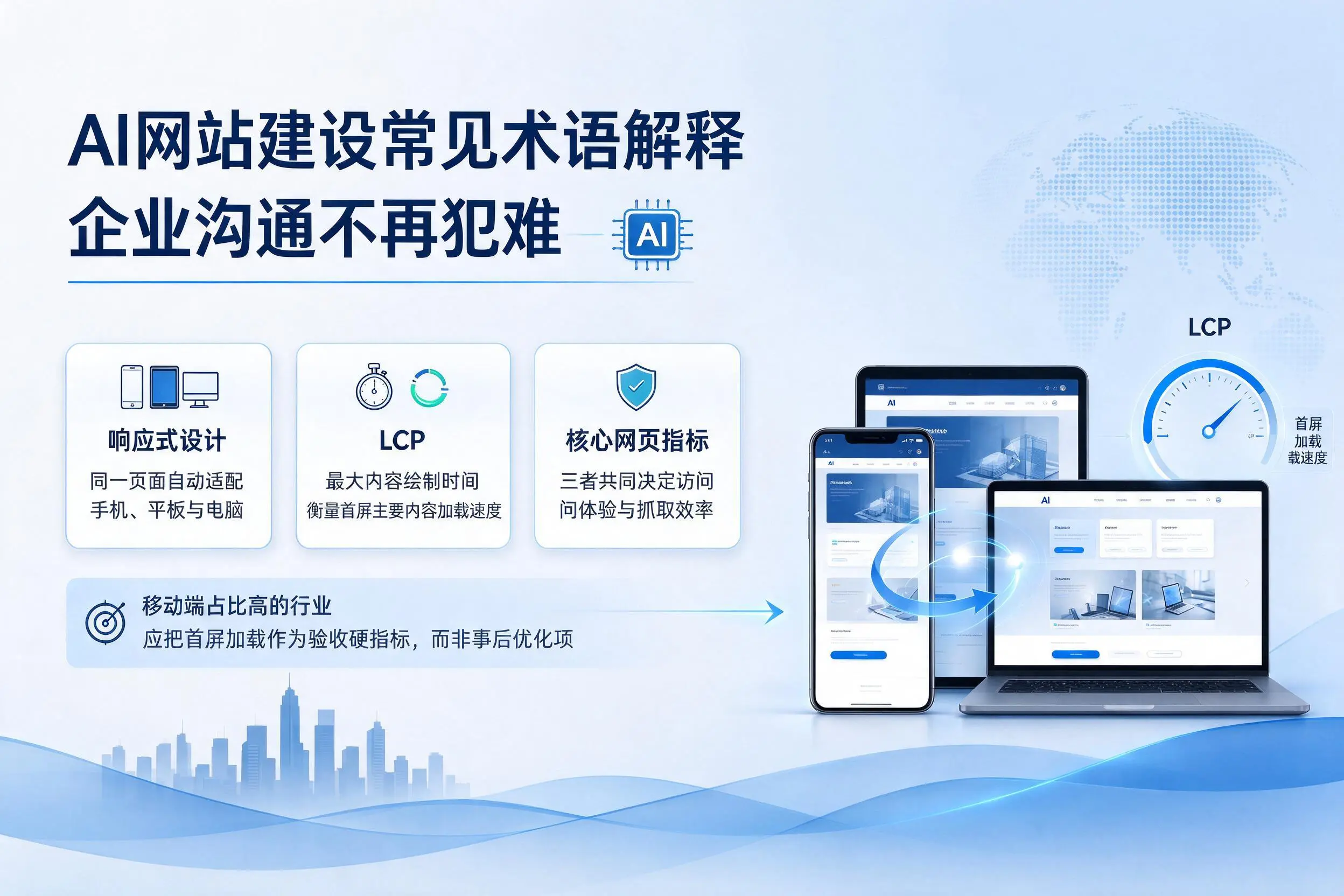 AI网站建设常见术语解释,玉溪企业沟通不再犯难
