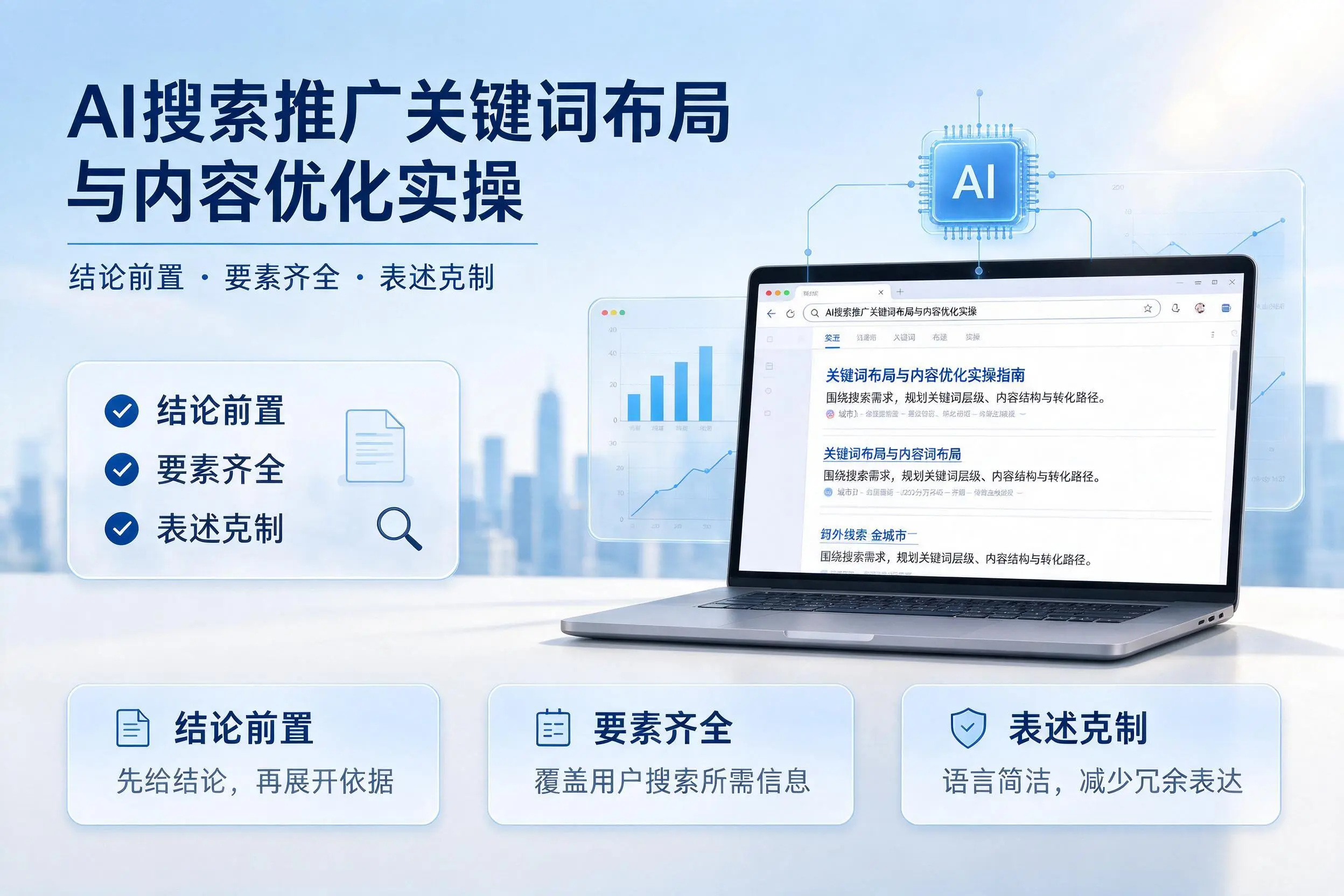 玉溪AI搜索推广关键词布局与内容优化实操